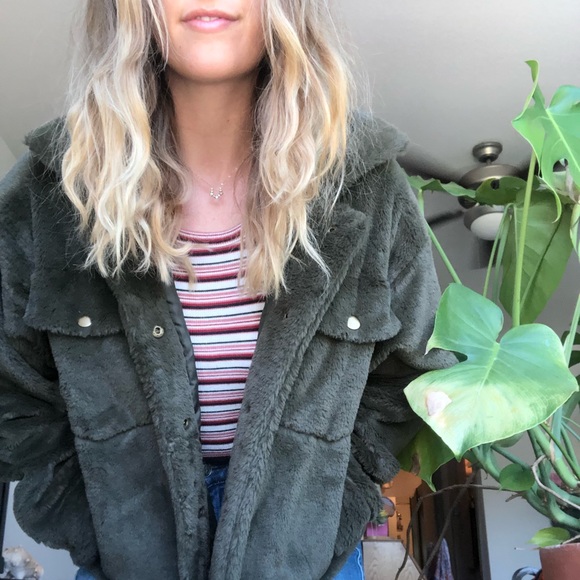 Oversized soft jacket - Picture 1 of 4